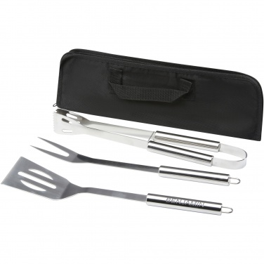 Logo trade business gifts image of: Barcabo BBQ 3-piece set