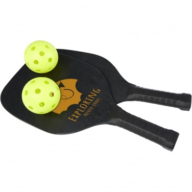 Logo trade promotional merchandise picture of: Enrique paddle set in mesh pouch