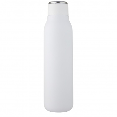Logo trade business gift photo of: Marka 600 ml copper vacuum insulated bottle with metal loop