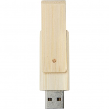Logotrade advertising product picture of: Rotate 4GB bamboo USB flash drive