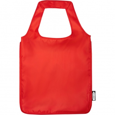 Logo trade promotional gift photo of: Ash RPET large foldable tote bag 14L