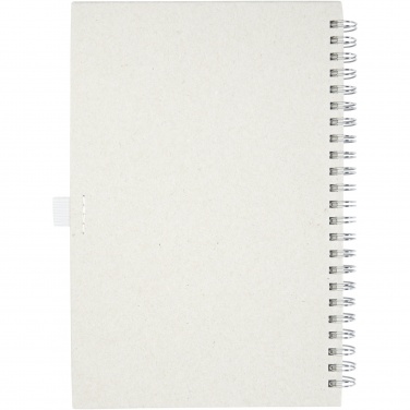 Logotrade corporate gift picture of: Dairy Dream A5 size reference recycled milk cartons spiral notebook