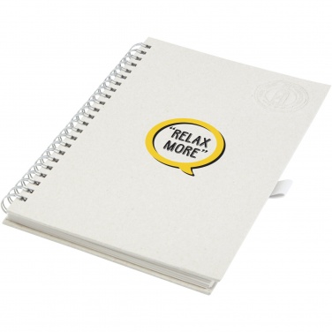 Logotrade advertising products photo of: Dairy Dream A5 size reference recycled milk cartons spiral notebook