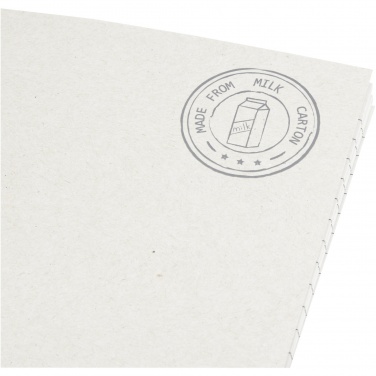 Logo trade promotional products picture of: Dairy Dream A5 size reference recycled milk cartons cahier notebook