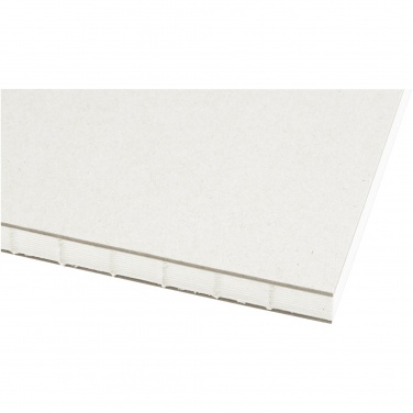 Logo trade promotional merchandise image of: Dairy Dream A5 size reference recycled milk cartons spineless notebook