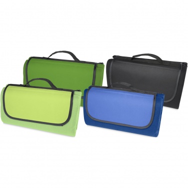 Logo trade corporate gift photo of: Salvie recycled plastic picnic blanket