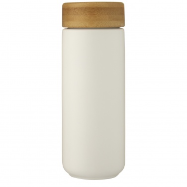 Logotrade promotional product image of: Lumi 300 ml ceramic tumbler with bamboo lid