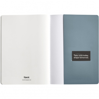 Logo trade promotional gifts picture of: Karst® A5 stone paper journal twin pack