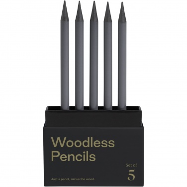 Logo trade promotional gift photo of: Karst® 5-pack 2B woodless graphite pencils