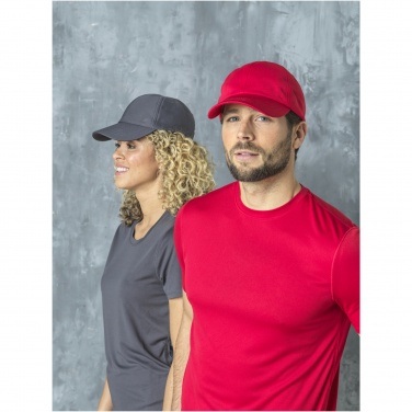 Logo trade promotional giveaways image of: Cerus 6 panel cool fit cap