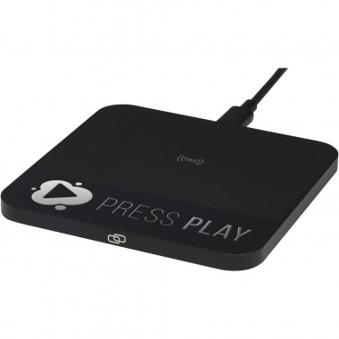 Logo trade promotional item photo of: Hybrid 15W premium wireless charging pad