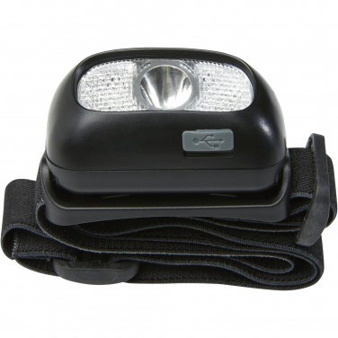 Logo trade promotional items image of: Ray rechargeable headlight