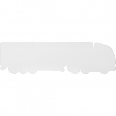 Logo trade promotional gifts picture of: Tait 15 cm lorry-shaped recycled plastic ruler