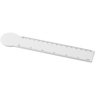 Logotrade promotional merchandise photo of: Tait 15 cm circle-shaped recycled plastic ruler 