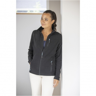 Logotrade promotional product image of: Amber women's GRS recycled full zip fleece jacket
