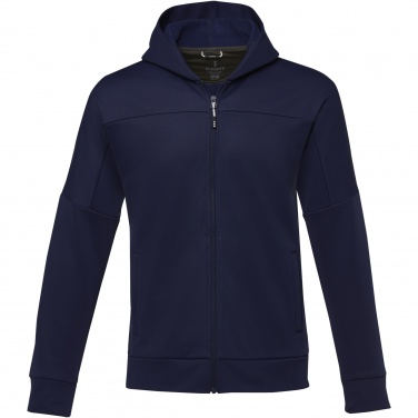 Logo trade business gifts image of: Nubia men's performance full zip knit jacket