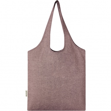 Logo trade corporate gift photo of: Pheebs 150 g/m² recycled cotton trendy tote bag 7L