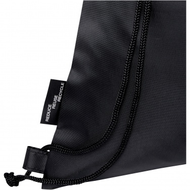 Logotrade promotional giveaway picture of: Ash recycled foldable drawstring bag 7L