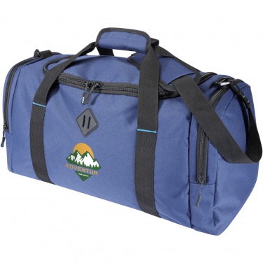 Logo trade corporate gifts image of: REPREVE® Our Ocean™ GRS RPET duffel bag 35L