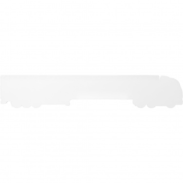 Logo trade promotional merchandise image of: Tait 30cm lorry-shaped recycled plastic ruler