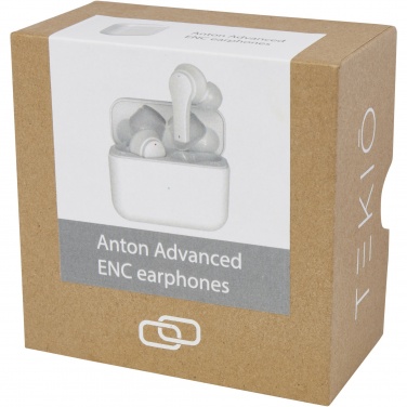 Logo trade promotional merchandise image of: Anton Advanced ENC earbuds