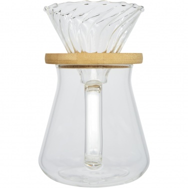 Logo trade promotional product photo of: Geis 500 ml glass coffee maker