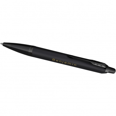 Logo trade corporate gifts image of: Parker IM achromatic ballpoint pen