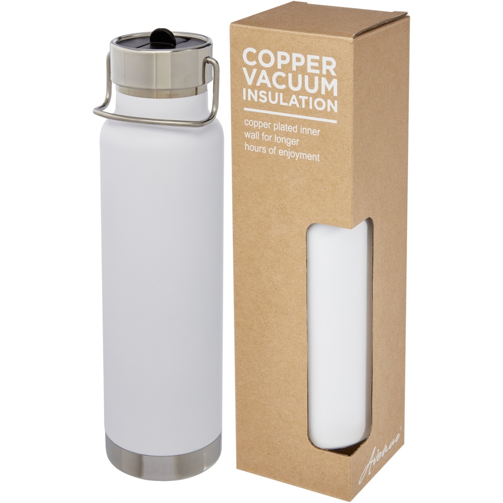 Logo trade promotional gifts picture of: Thor 750 ml copper vacuum insulated sport bottle