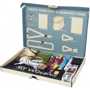 Logo trade promotional gifts image of: Sublimation sample box
