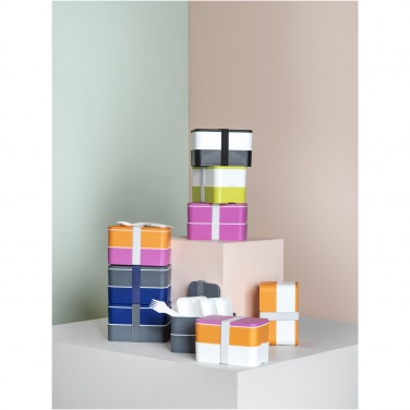 Logo trade advertising product photo of: MIYO double layer lunch box