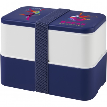 Logo trade promotional products picture of: MIYO double layer lunch box