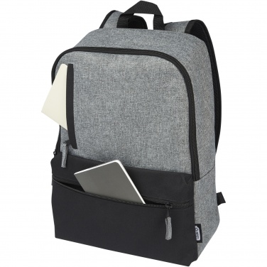 Logotrade business gift image of: Reclaim 15" GRS recycled two-tone laptop backpack 14L