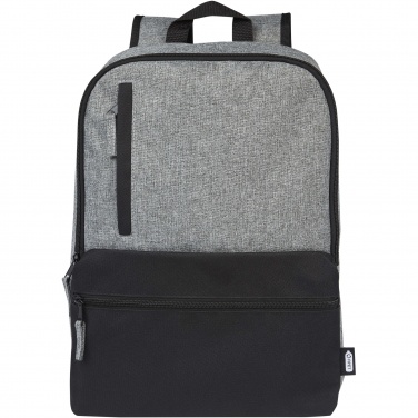 Logo trade promotional items picture of: Reclaim 15" GRS recycled two-tone laptop backpack 14L