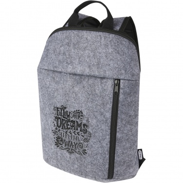 Logo trade promotional item photo of: Felta GRS recycled felt cooler backpack 7L