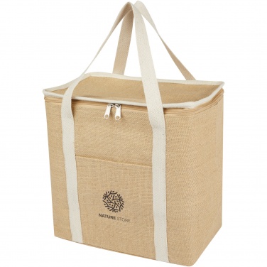 Logotrade corporate gift picture of: Juta 300 g/m² jute cooler bag 19L