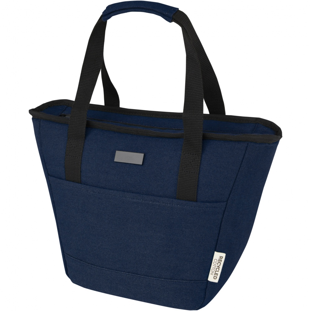 Logo trade promotional items image of: Joey 9-can GRS recycled canvas lunch cooler bag 6L