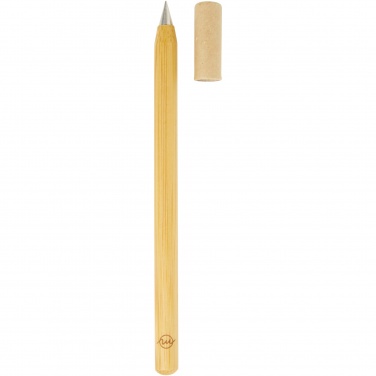 Logo trade promotional gifts picture of: Perie bamboo inkless pen