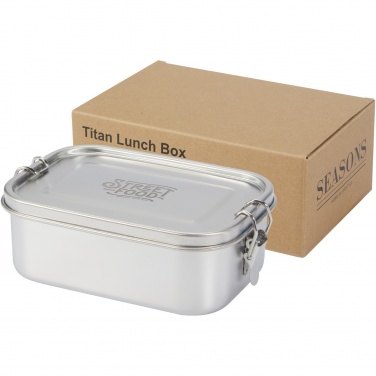 Logotrade promotional gift image of: Titan recycled stainless steel lunch box