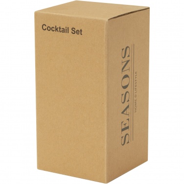 Logotrade corporate gift image of: Gaudie recycled stainless steel cocktail shaker