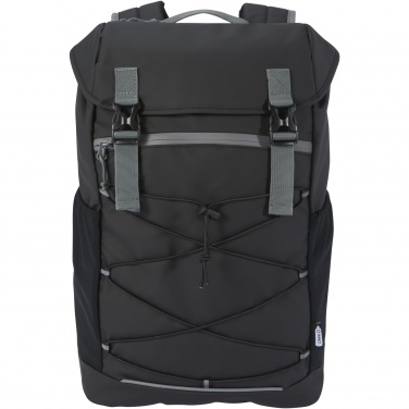 Logotrade promotional item picture of: Aqua 15.6" GRS recycled water resistant laptop backpack 23L