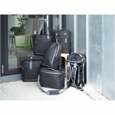 Logo trade promotional gifts picture of: Aqua 15.6" GRS recycled water resistant laptop backpack 23L