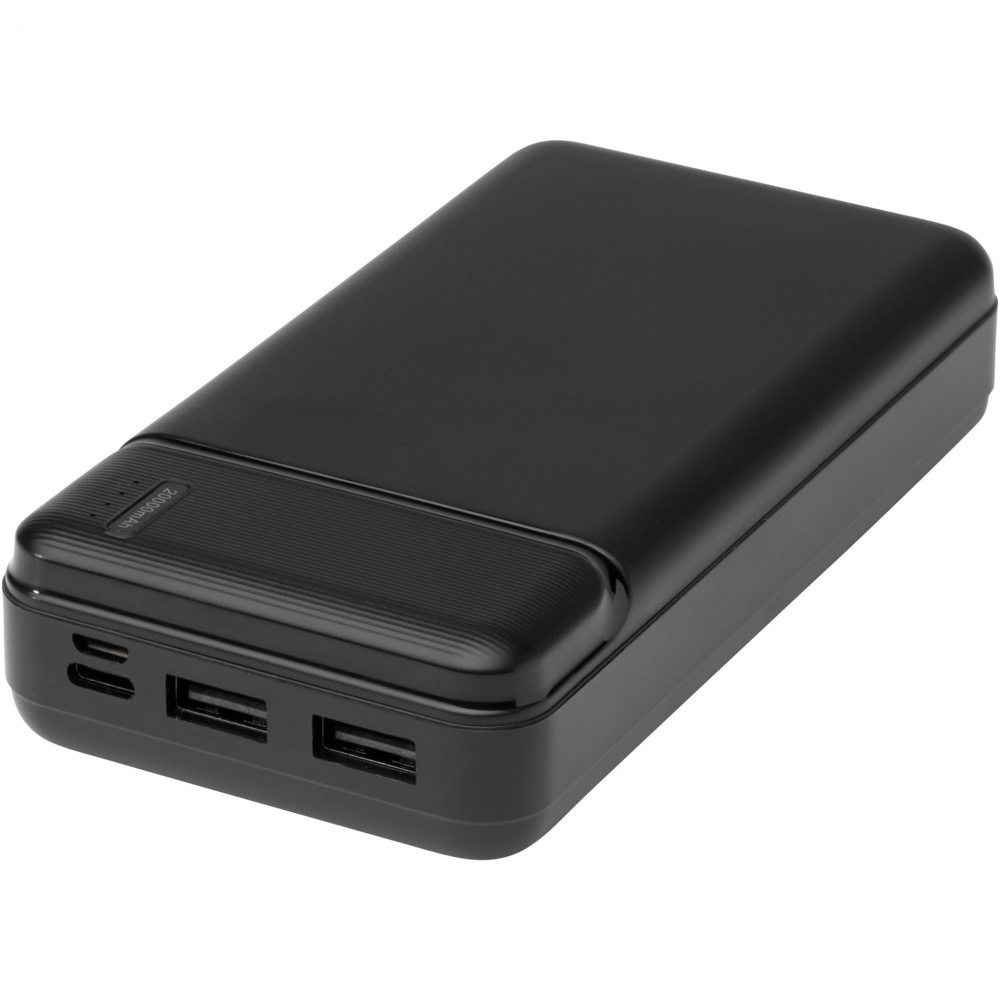 Logotrade promotional product image of: Loop 20.000 mAh recycled plastic power bank 