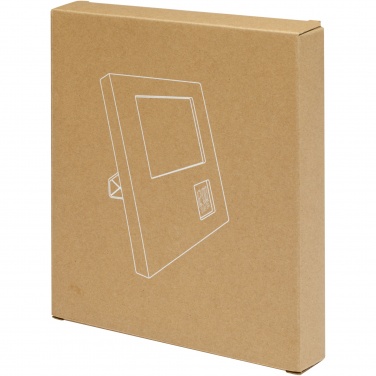 Logotrade promotional item image of: Sasa bamboo photo frame with thermometer