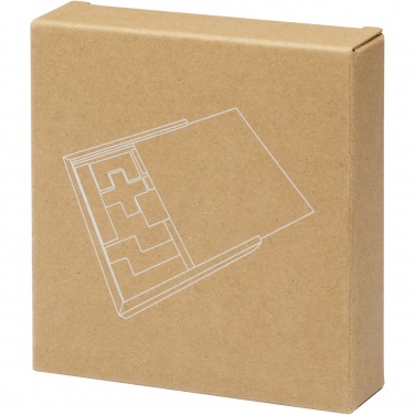 Logo trade promotional merchandise image of: Bark wooden puzzle