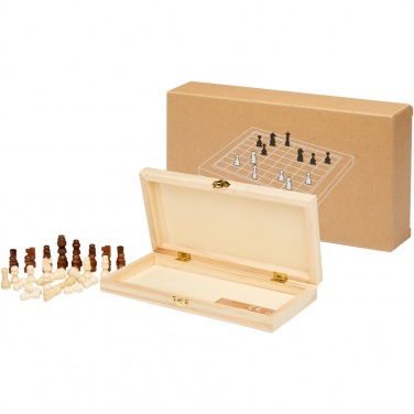 Logo trade advertising products picture of: King wooden chess set
