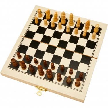 Logotrade promotional merchandise picture of: Mugo 3-in-1 wooden game set