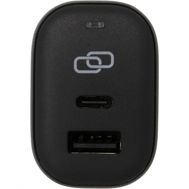 Logo trade promotional products image of: ADAPT 25W recycled plastic PD travel charger