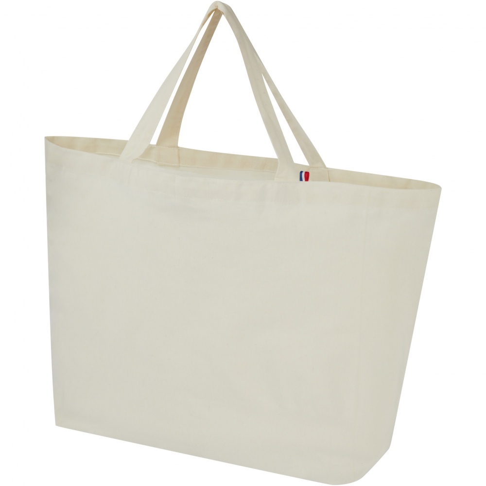 Logo trade promotional merchandise picture of: Cannes 200 g/m2 recycled shopper tote bag 10L