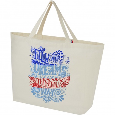Logotrade corporate gift image of: Cannes 200 g/m2 recycled shopper tote bag 10L