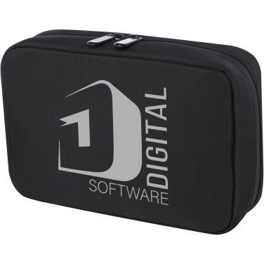 Logotrade promotional item image of: Rise GRS recycled organiser pouch  